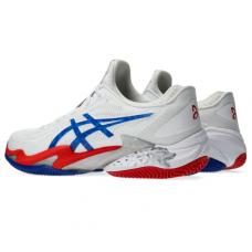 TÊNIS ASICS COURT FF 3 NOVAK - WHITE/ASICS BLUE